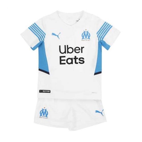 Camiseta Marseille Replica Primera Ropa Niños 2021/22